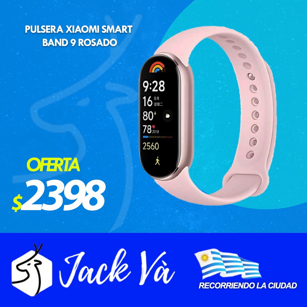 Pulsera Xiaomi Smart Band 9 RosadoSmart Band - Técnologia